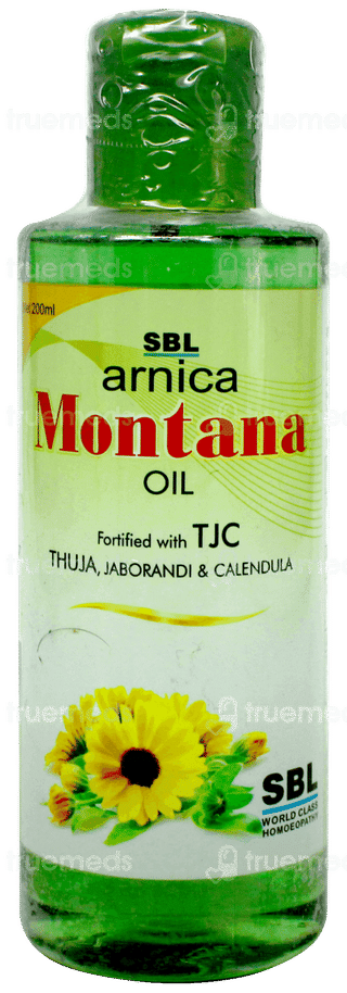 Sbl Arnica Montana With Tjc Hair Oil 200Ml